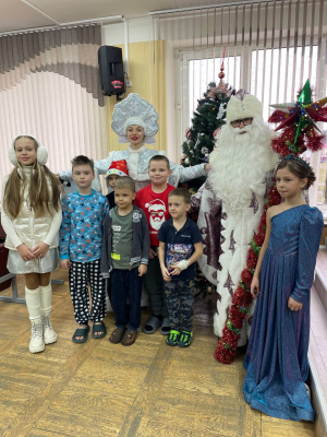 Congratulations to children undergoing inpatient treatment at the Central City Hospital
